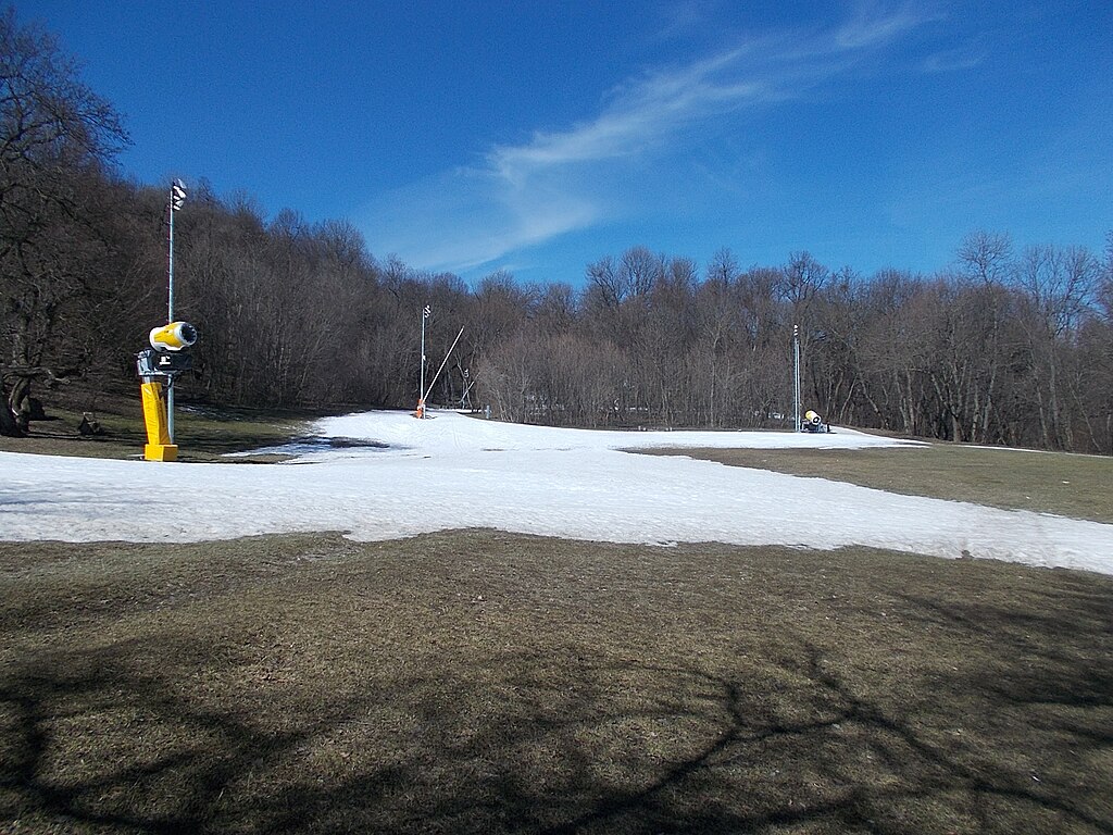 Kunstschnee Schnekanone